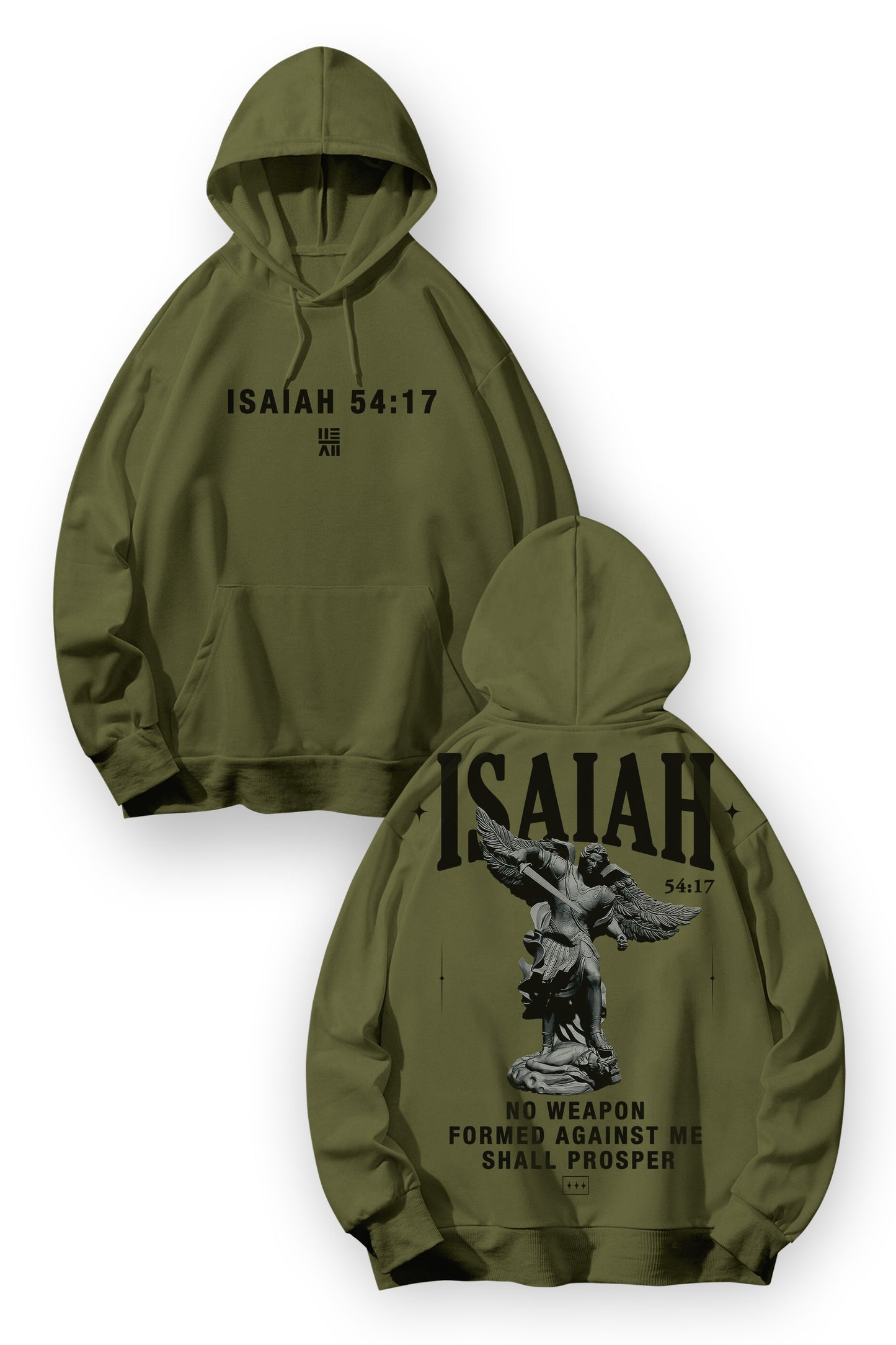 Isaiah 54:17 Hoodie