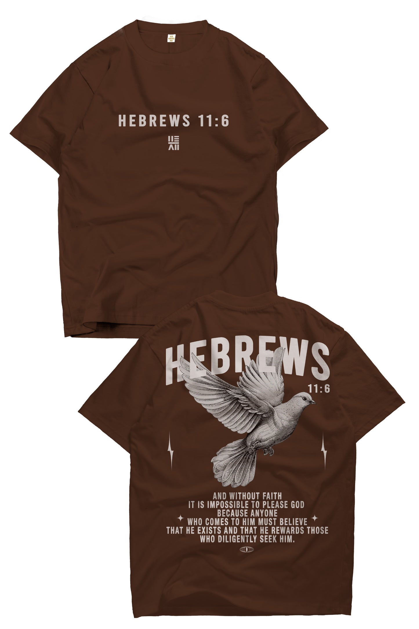 Hebrews 11:6 Heavyweight T-shirt