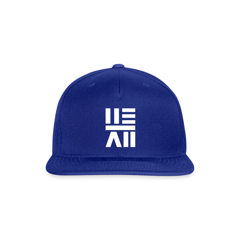 Snapback - royal blue